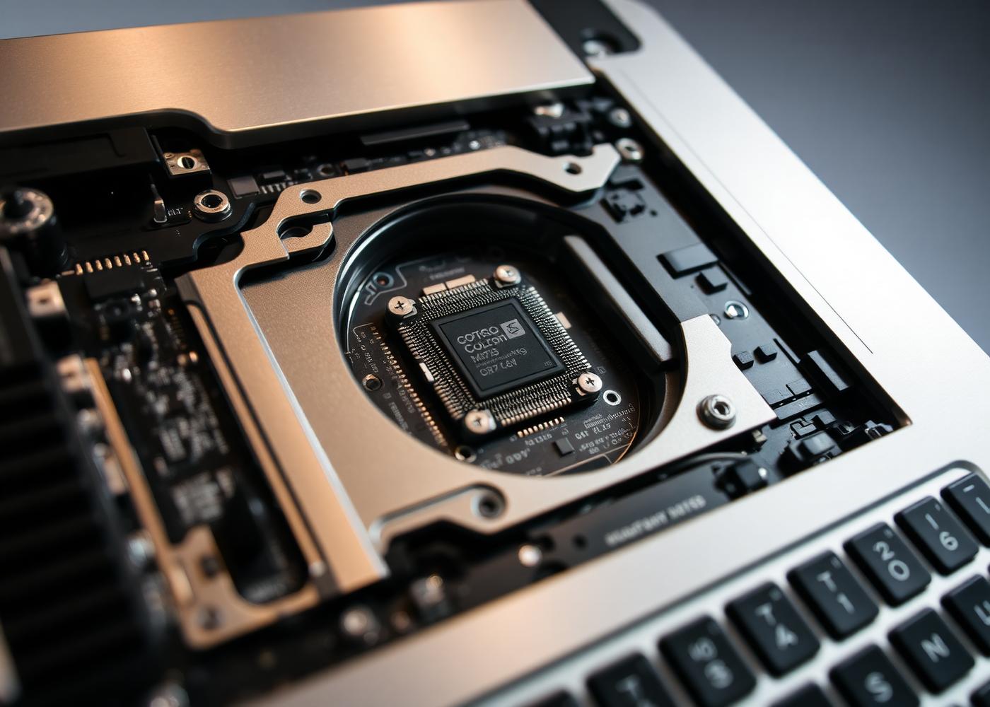 Internal cooling chamber and processor