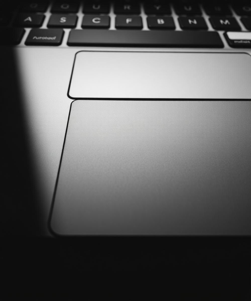 Trackpad and palm rest