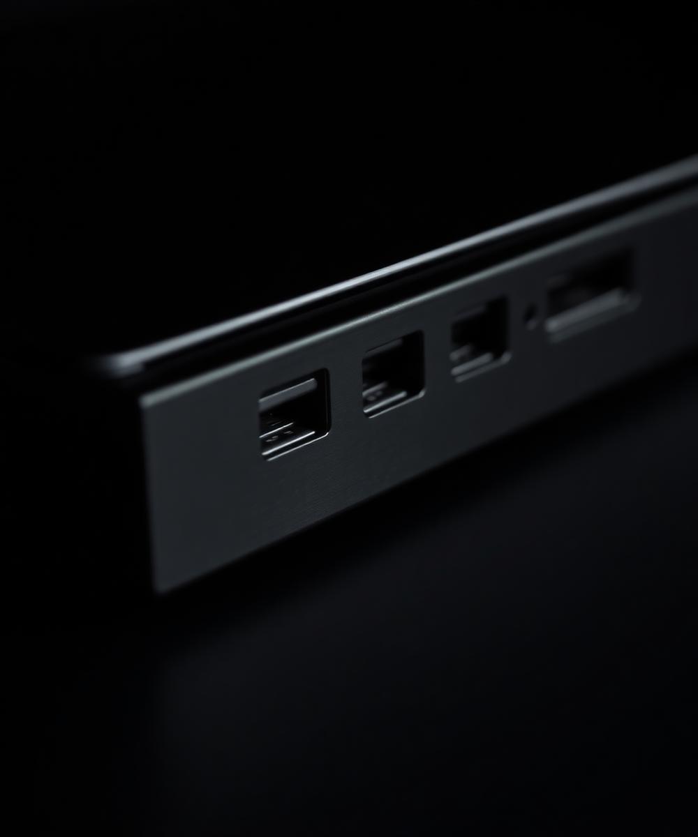 Port array on the graphite edge
